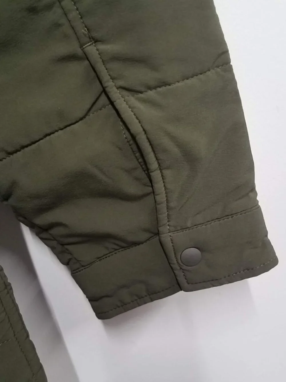 J.Crew Eco Nordic Shirt Jacket with PrimaLoft® Green Mens Medium Insulated BB040